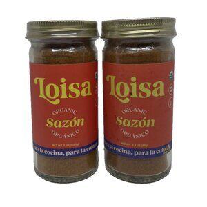 Loisa Organic Sazón Seasoning 2.3 oz – Lot of 2 – Latin Cooking – NEW